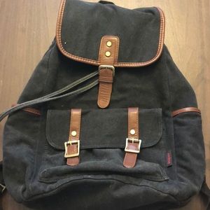 Faded black Denim Leaper bag